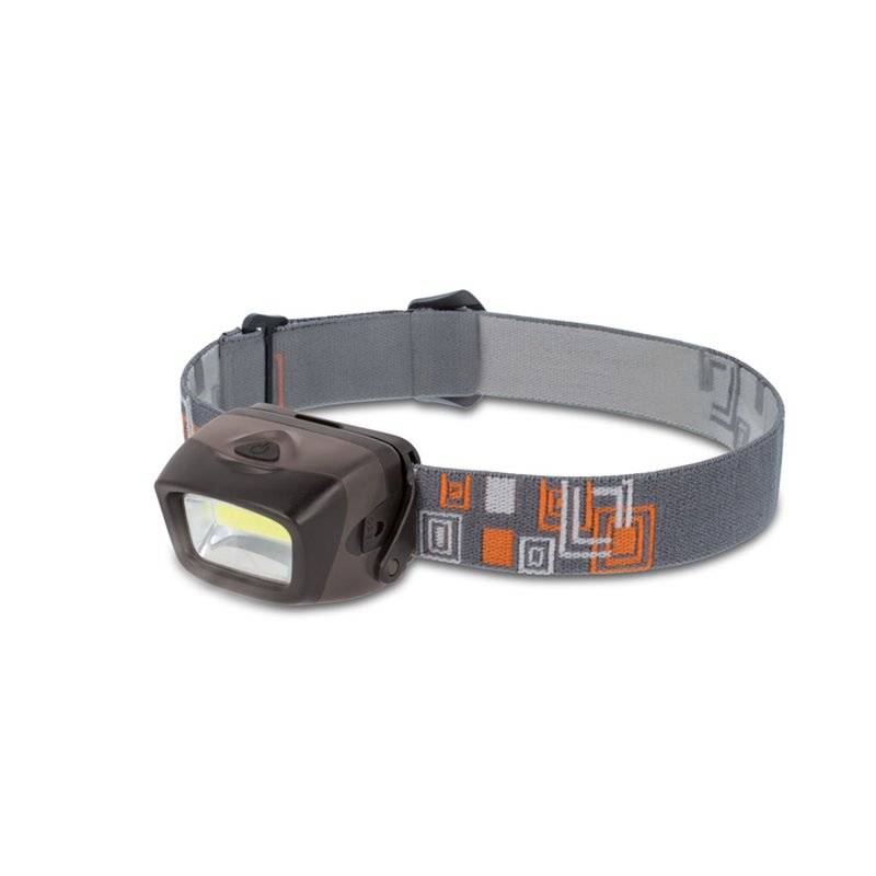 LED Stirnlampe Kopflampe Extrem Hell 9 LEDs 120 Lumen 3 Leuchtarten Leicht zum Joggen, Wandern, etc.