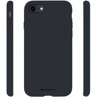 GOOSPERY Soft Case Liquid Hülle Bumper Silikonhülle kompatibel mit iPhone 11 Stoßfest Handyhülle Case Cover Blau