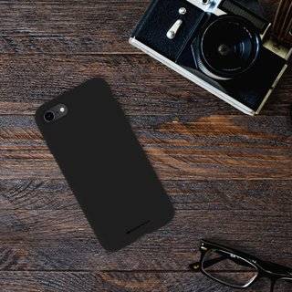 GOOSPERY Soft Case Liquid Hülle Bumper Silikonhülle kompatibel mit iPhone 11 Pro Stoßfest Handyhülle Case Cover Schwarz