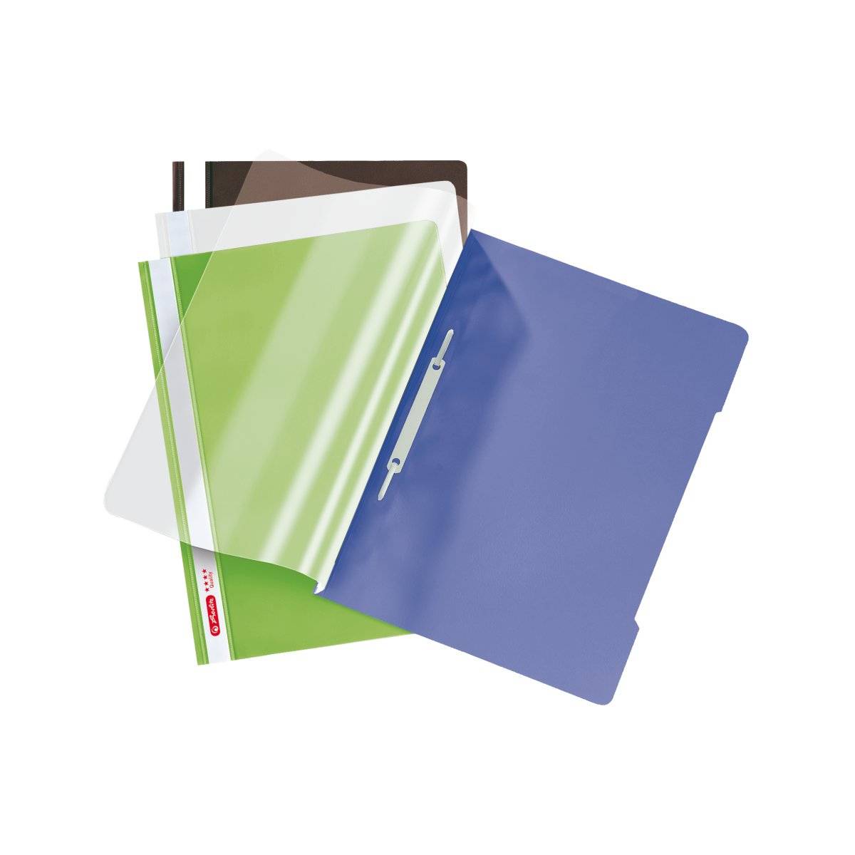 Herlitz 50020768, Manila-Ordner, A4, Polypropylen (PP), Grün