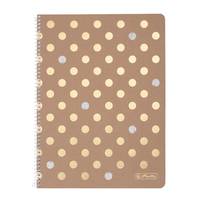 Herlitz Pure Glam, Muster, Gold, A4, 80 Blätter, 70 g/m², Universal