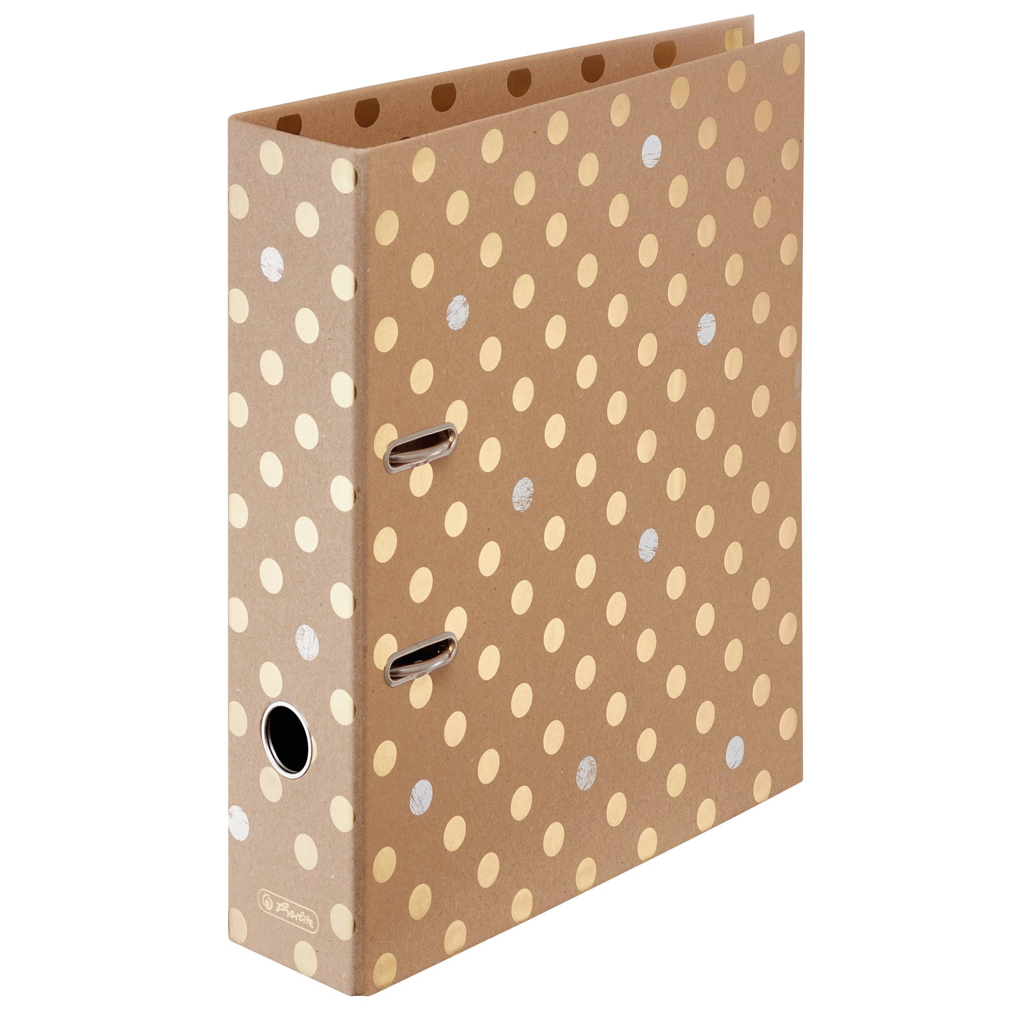 Herlitz Pure Glam, A4, Halteöse, Lagerung, Gold, Silber, 8 cm