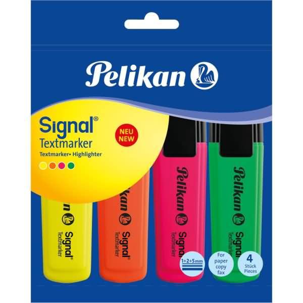 Textmarker Signal VE=4 Farben