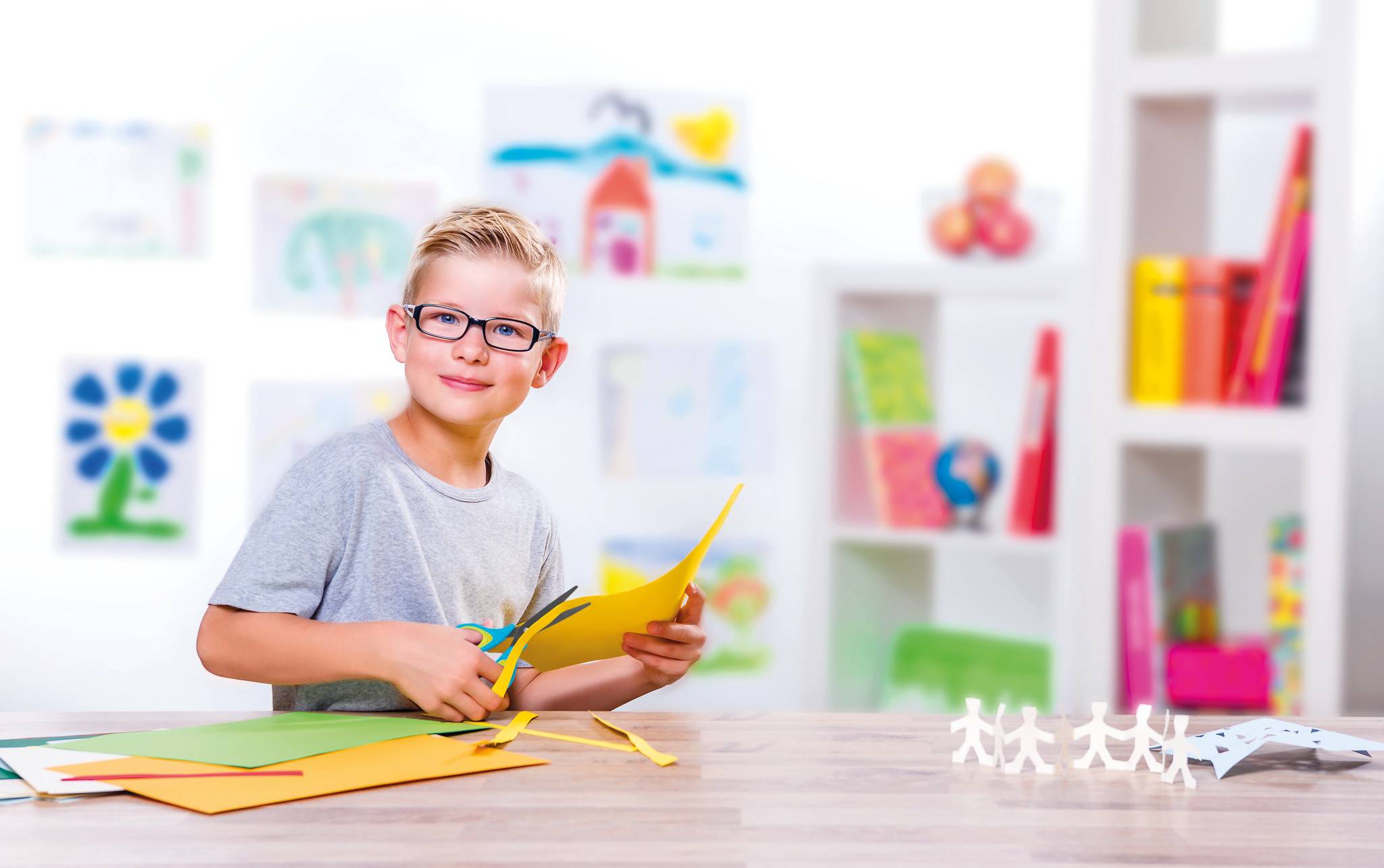 Pelikan 810272, Kinder, Gerader Schnitt, Eins/Eine(r), Blau, Limette, Rechtshändig, Titan