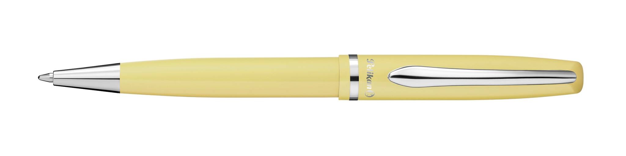 Pelikan Jazz Pastell, Clip, Kugelschreiber mit Druckeinzugsmechanik, Nachfüllbar, Blau, 1 Stück(e), Medium