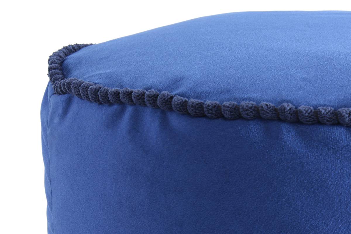 Pouf Taj Mahal 225 Blau