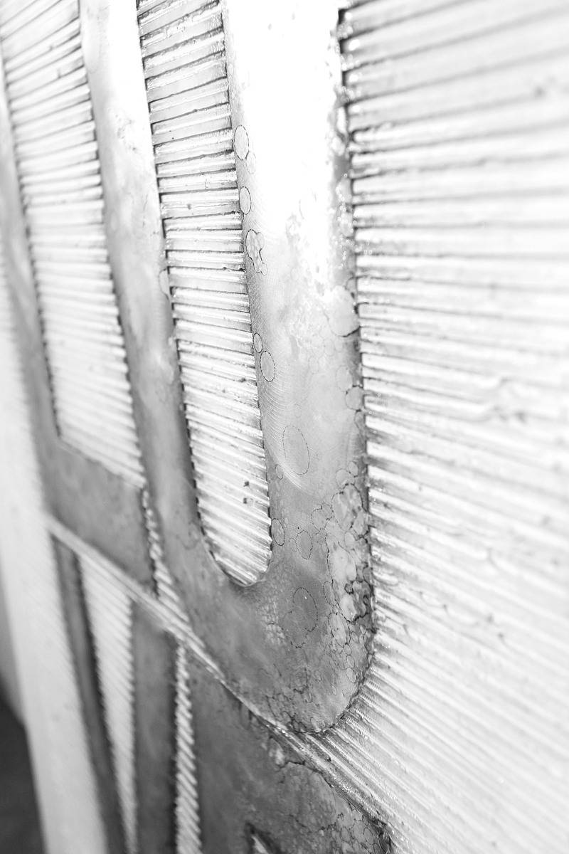 Aluminium Wandbild Liebe 80cm x 100cm