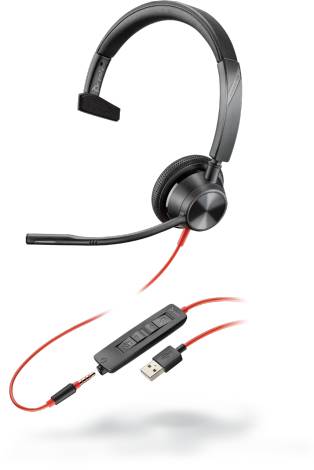 Poly Blackwire 3315 - 3300 Series - Headset - On-Ear