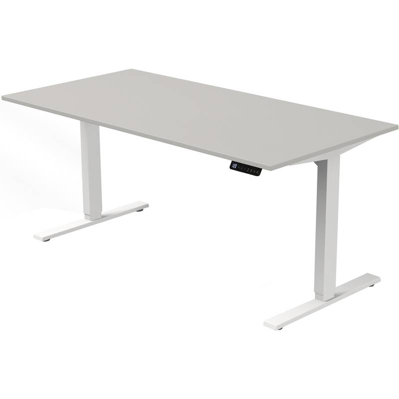 Sitz-/Stehtisch Move 3 elektr. höhenverstellbar BxTxH 160x80x72-120 lichtgrau