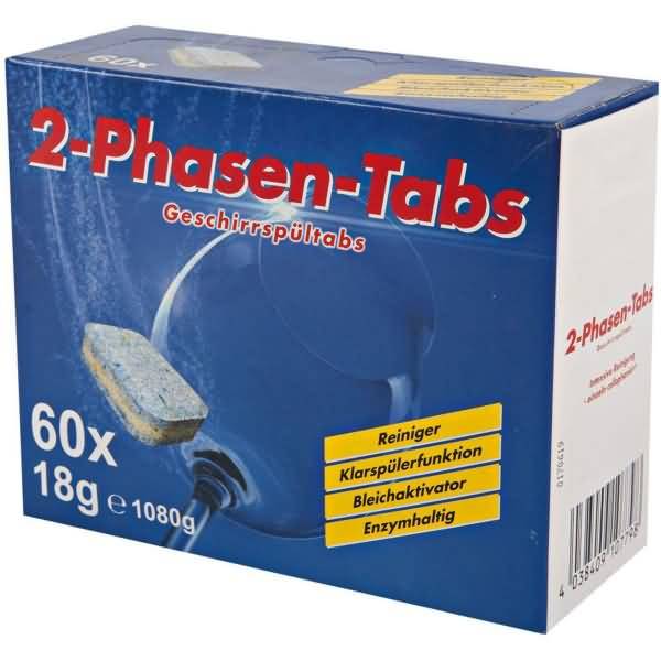 Spülmaschinentabs 2in1 weiß VE=60 Stück