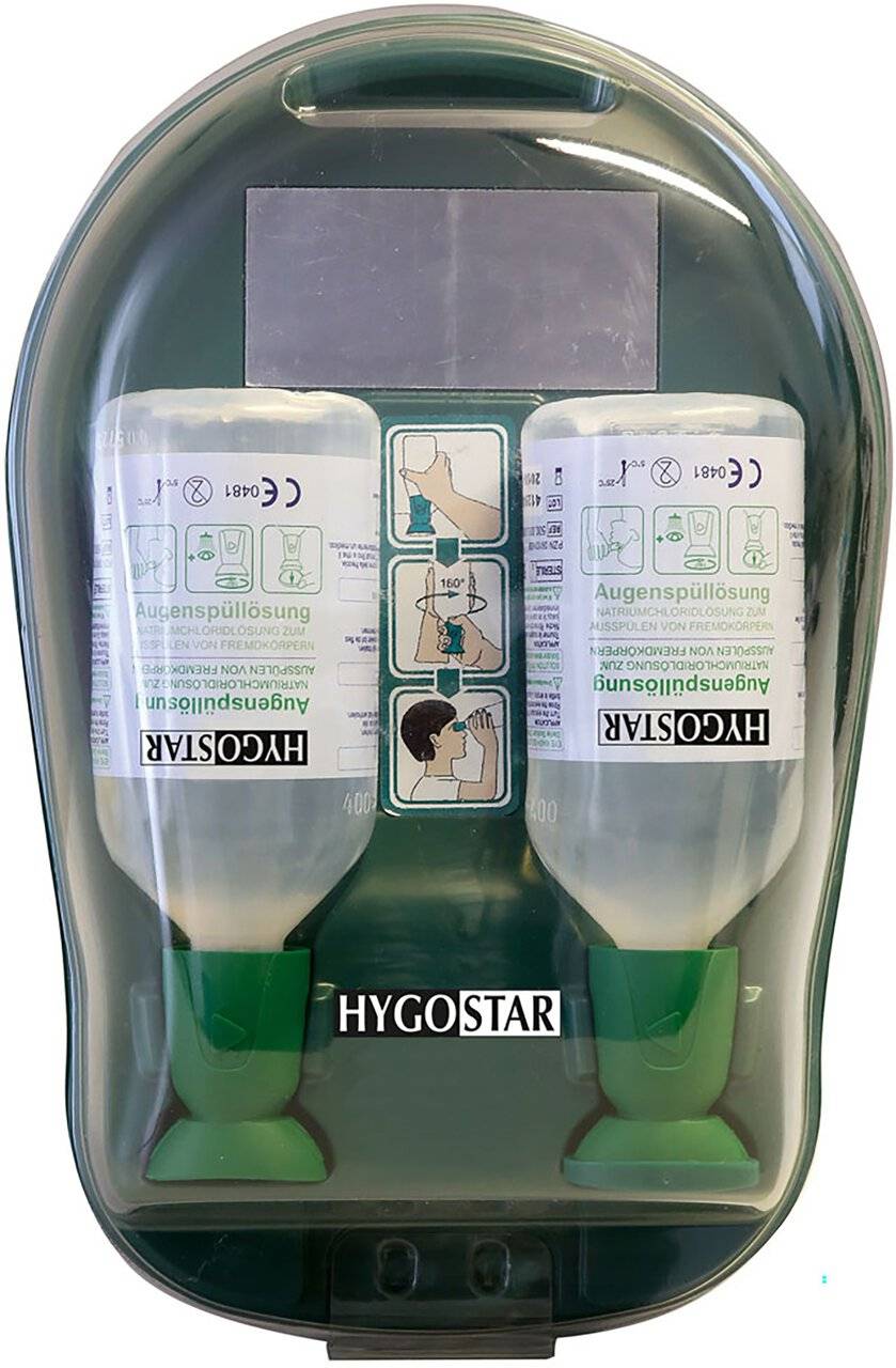 Augenspülstation Medidrop I 2x500ml Natriumchloridlösung 0,9%
