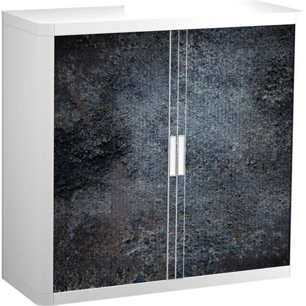 Rollladenschrank easyoffice BxTxH 86x37,5x104cm schwarz II