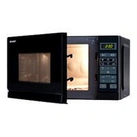 Sharp R-242(BK)W - Mikrowelle - 20 Liter - 800 W Sharp R-242(BK)W - Mikrowelle - 20 Liter - 800 W