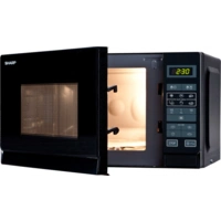 Sharp R-242(BK)W - Mikrowelle - 20 Liter - 800 W Sharp R-242(BK)W - Mikrowelle - 20 Liter - 800 W