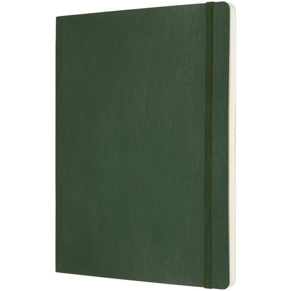 Notizbuch XL 19x25cm liniert Softcover myrtengrün