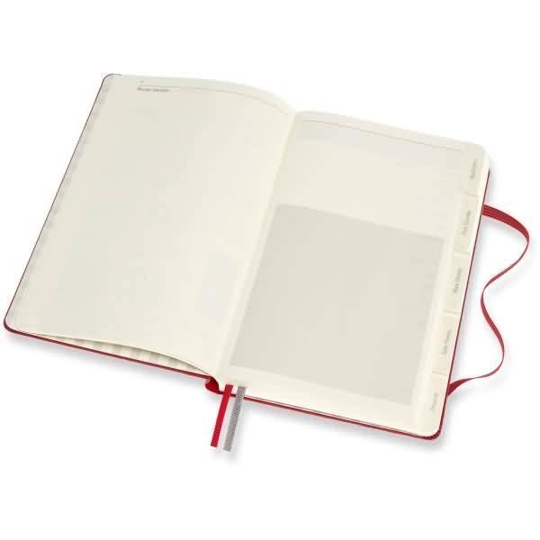 Notizbuch Passion Journal Large A5 Rezept Hardcover 200 Blatt rot