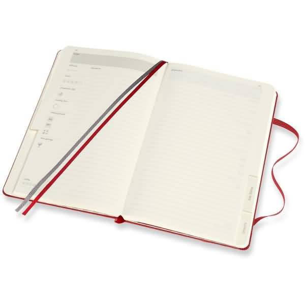 Notizbuch Passion Journal Large A5 Rezept Hardcover 200 Blatt rot