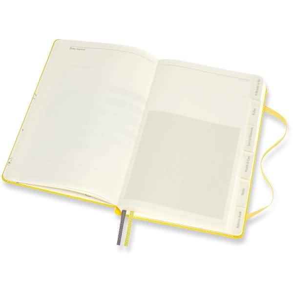 Notizbuch Passion Journal Large A5 Baby Hardcover 200 Blatt gelb