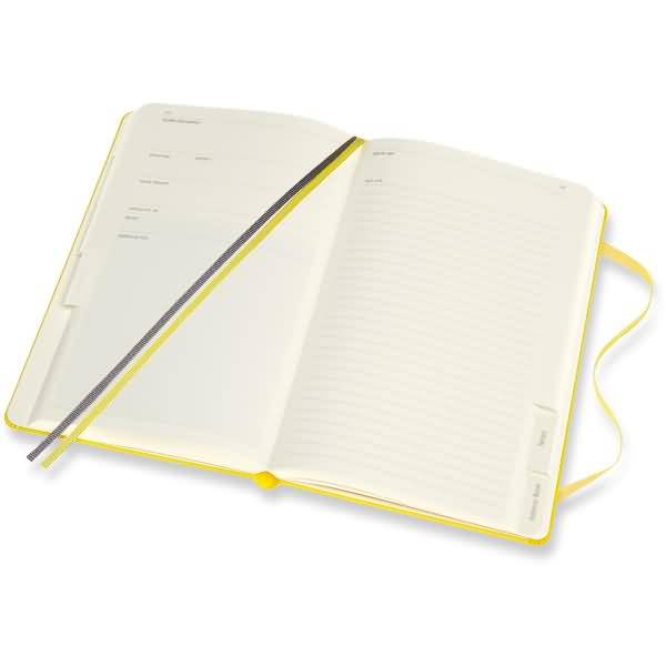 Notizbuch Passion Journal Large A5 Baby Hardcover 200 Blatt gelb