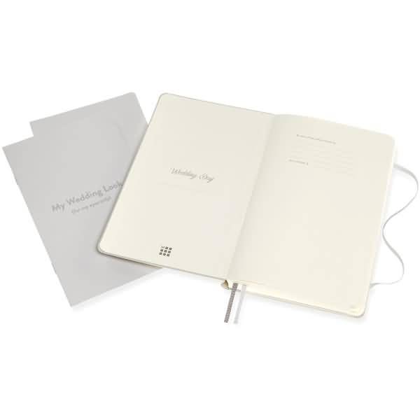 Notizbuch Passion Journal Large A5 Hochzeit Hardcover 188 Blatt weiß