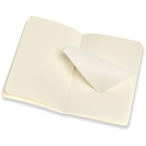 Notizheft Volant Pocket A6 blanko Softcover VE=2 Stück korallrot/aquamarinblau