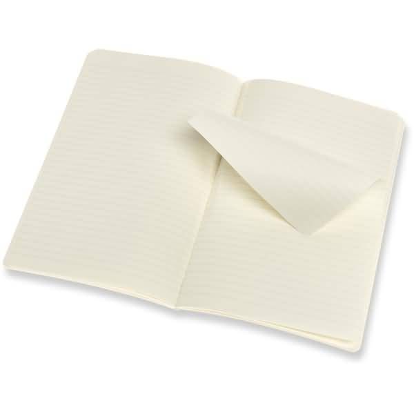 Notizheft Volant Large A5 liniert Softcover VE=2 Stück korallrot/aquamarinblau