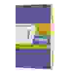 Notizheft Volant Pocket A6 liniert Softcover VE=2 Stück vergissmeinnichtblau/bernsteingelb