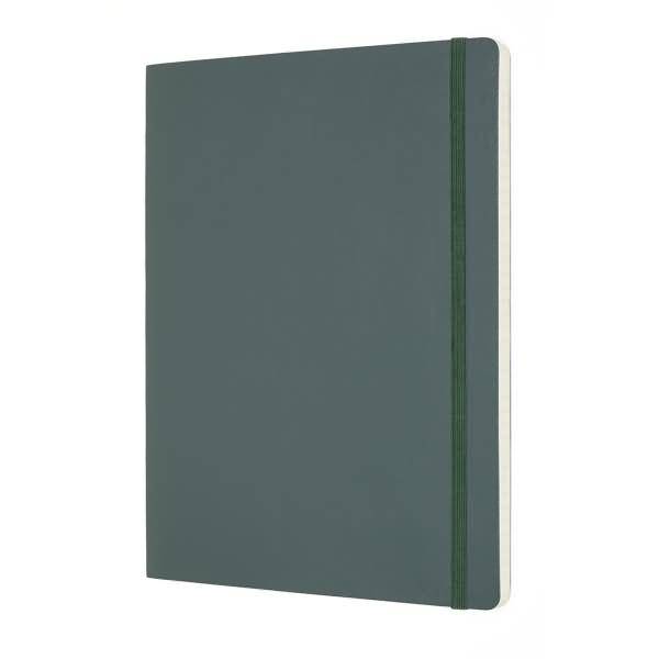 Professionelles Notizbuch XL 19x25cm Softcover 96 Blatt waldgrün