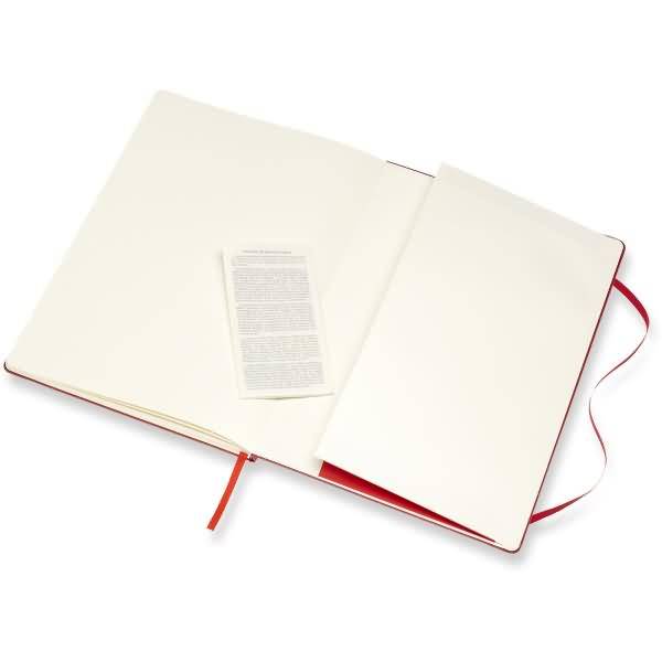 Skizzenbuch A4 165g/qm 48 Blatt Hardcover rot