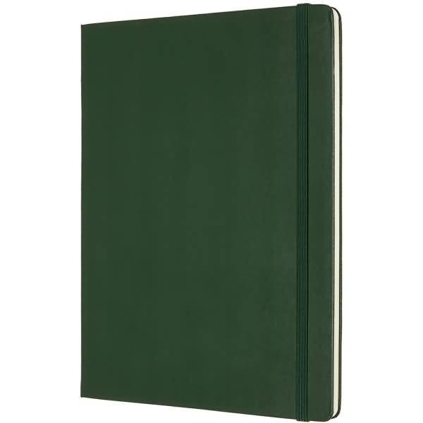 Notizbuch XL 19x25cm Punktraster Hardcover 96 Blatt myrtengrün