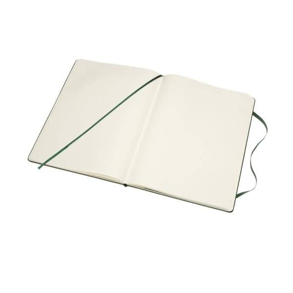 Notizbuch XL 19x25cm Punktraster Hardcover 96 Blatt myrtengrün