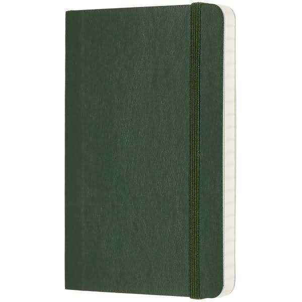 Notizbuch Pocket A6 liniert Softcover myrtengrün