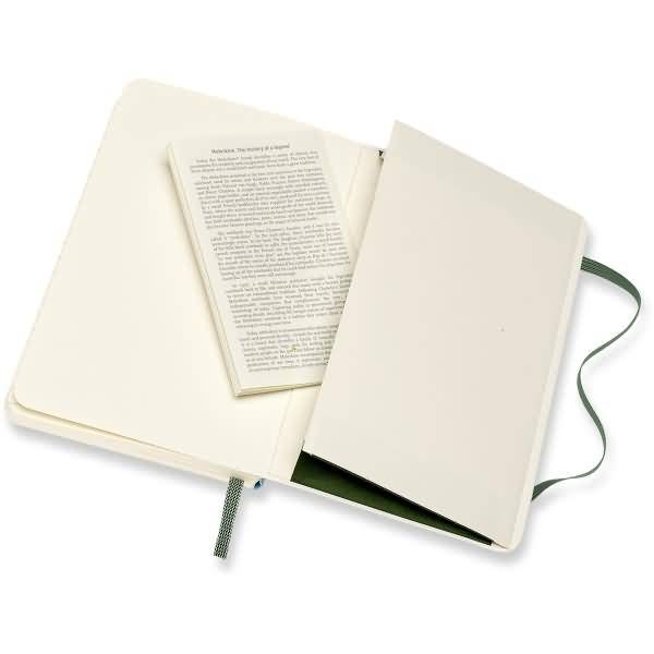 Notizbuch Pocket A6 liniert Softcover myrtengrün