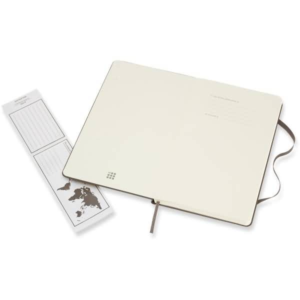 Notizbuch Large A5 liniert Hardcover 120 Blatt erdbraun