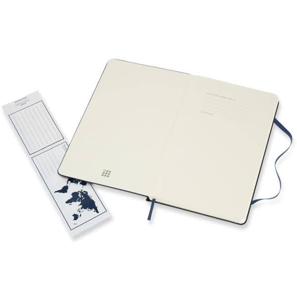 Notizbuch Large A5 Punktraster Hardcover 120 Blatt saphir