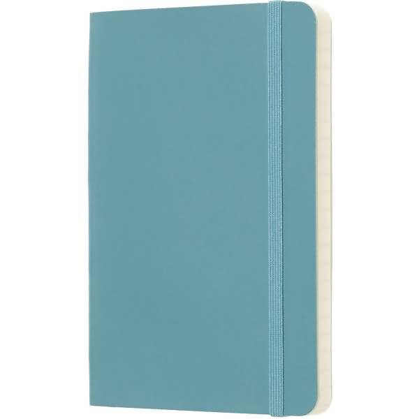Notizbuch Pocket A6 liniert Softcover riffblau