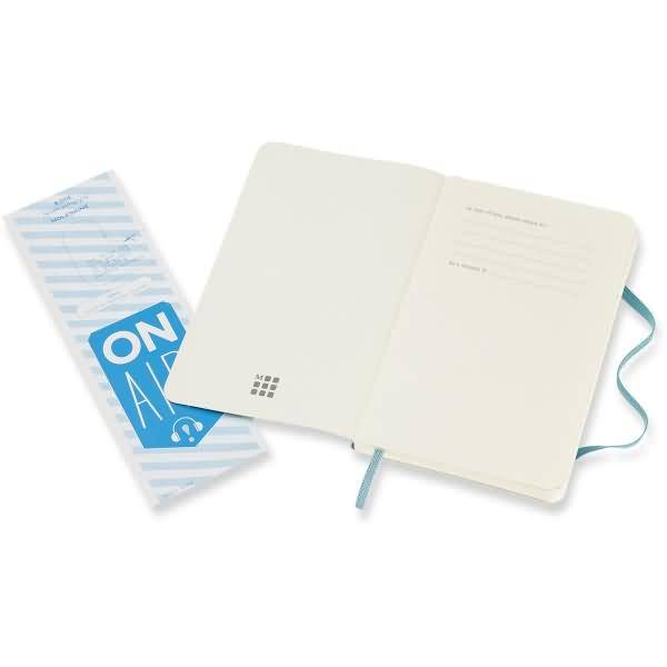 Notizbuch Pocket A6 liniert Softcover riffblau