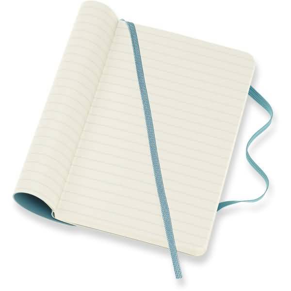 Notizbuch Pocket A6 liniert Softcover riffblau