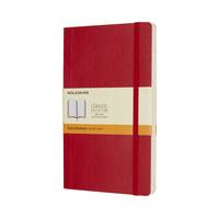 Moleskine 805-50-0285-463-4, Monochromatisch, Rot, Matt, 70 g/m², Liniertes Papier, Softcover