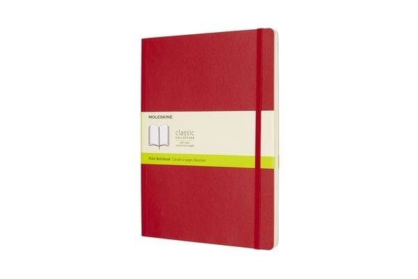 Moleskine Notizbuch Xl, Blanko, Soft Cover, Scharlachrot