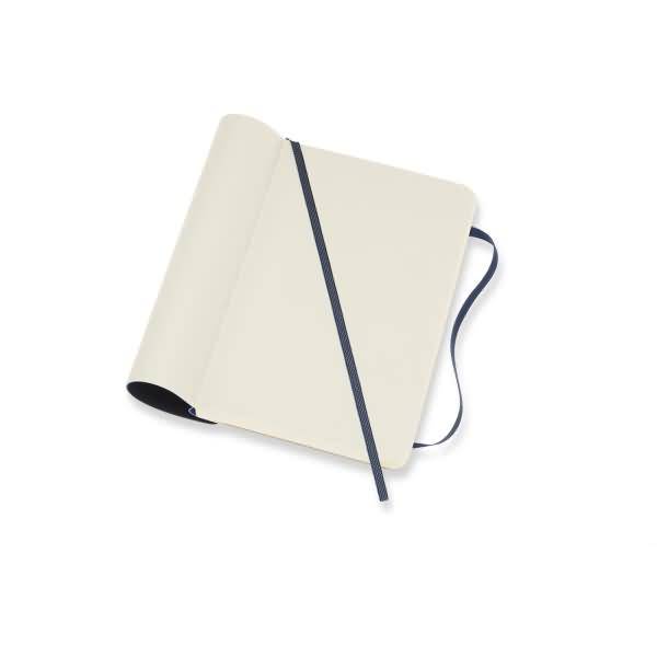 Notizbuch Pocket A6 blanko Softcover saphir