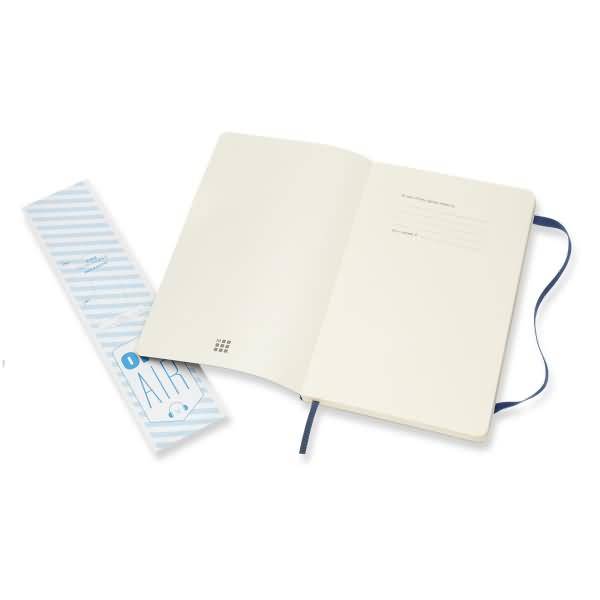 Notizbuch Large A5 liniert Softcover saphir