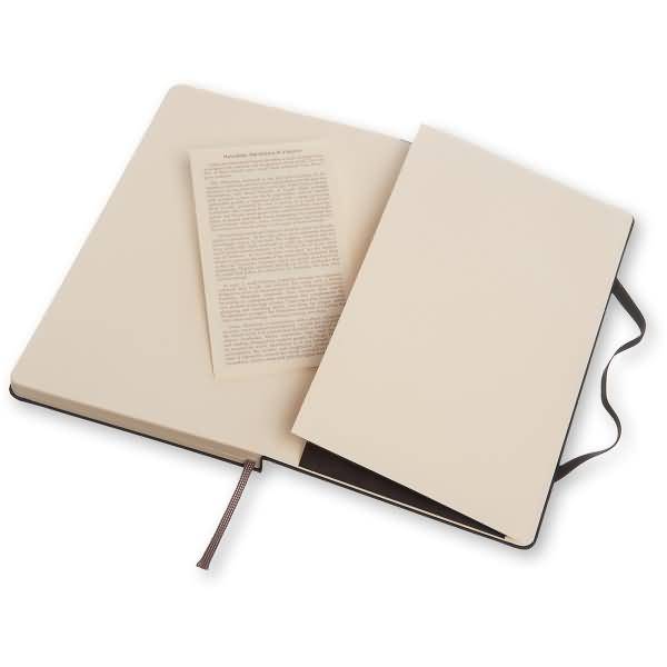 Notizbuch Large A5 Punktraster Hardcover 120 Blatt schwarz