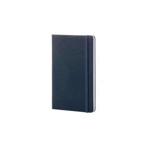 Moleskine Notizbuch, Large/A5, Kariert, Fester Einband, Saphir Moleskine Notizbuch, Large/A5, Kariert, Fester Einband, Saphir