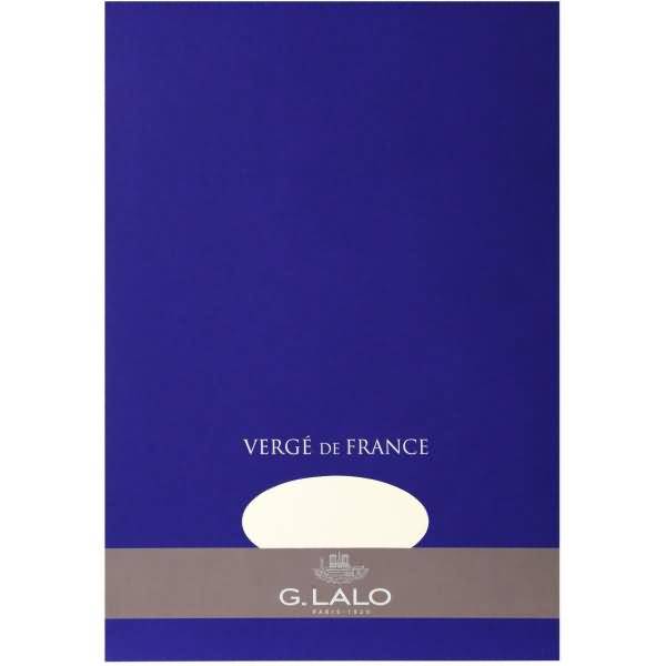 Schreibblock Verge de France A4 50 Blatt weiß