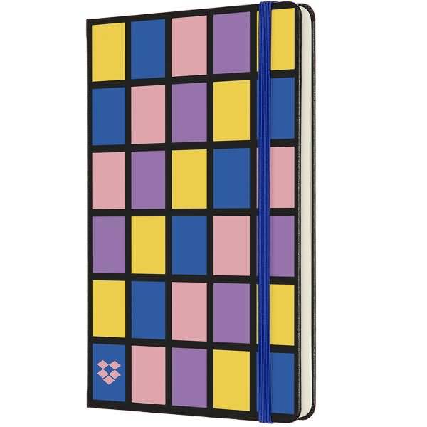 Notizbuch Smart Dropbox Connected Large A5 blanko Hardcover schwarz