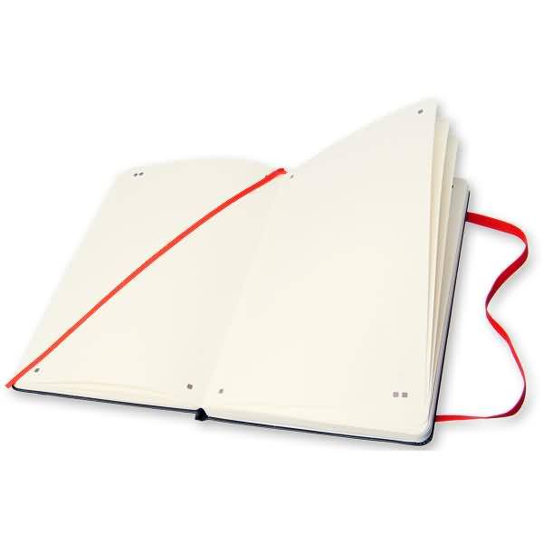 Notizbuch Smart Notebook Large A5 blanko Hardcover schwarz