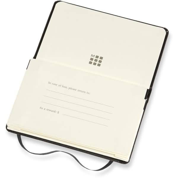 Visitenkartenmappe Pro Fach XS 6,5x10,5cm Hardcover 2 Fächern schwarz