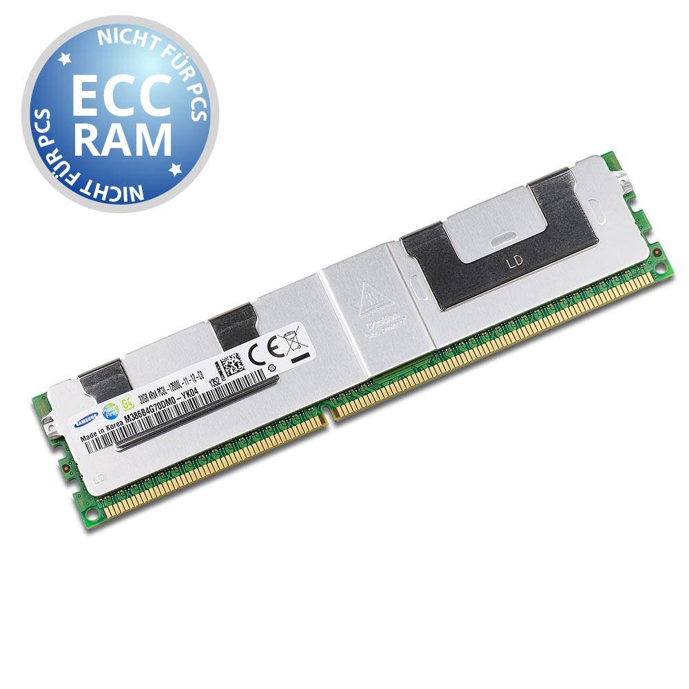 Samsung M386B4G70DM0-YK04 (Refurbished) 32GB DDR3L LR-DIMM (PC3-12800 1600MHz, ECC, 1,35V, Load Reduced, CL11)