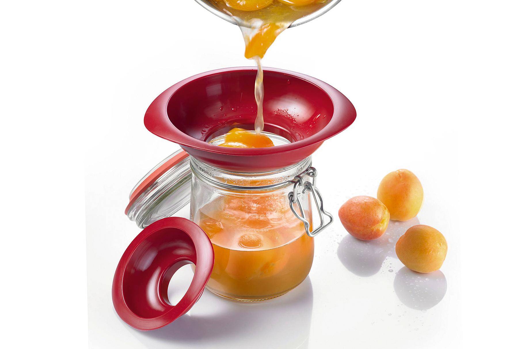 WESTMARK Einmachtrichter Twix 2tlg. rot